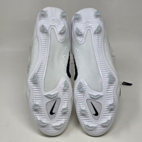 Nike Men’s Sz 9 Huarache 9 Elite LAX Lacrosse Cleats White/Black FD0088-101 New - Picture 6 of 10